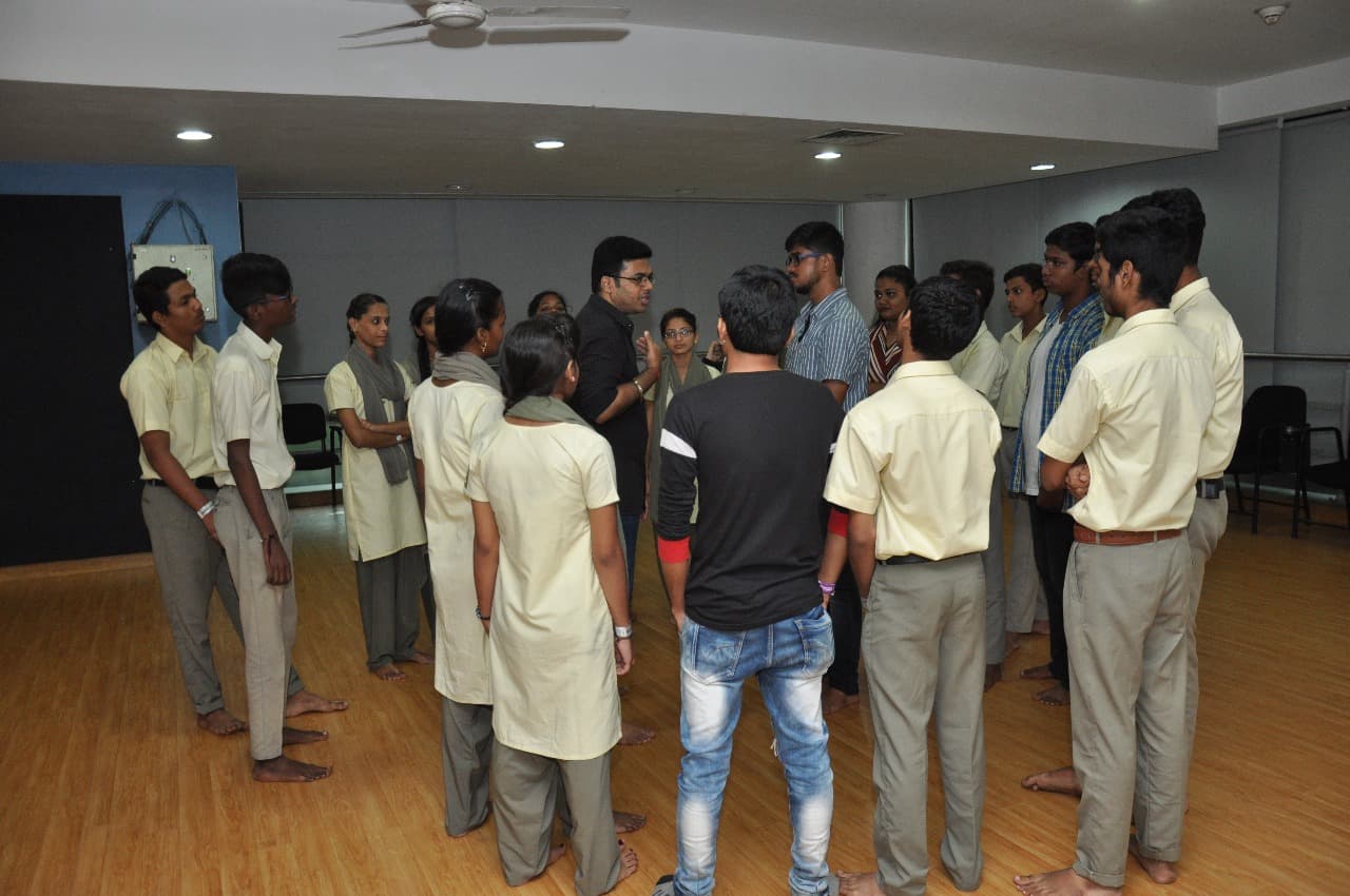 Acting workshop background